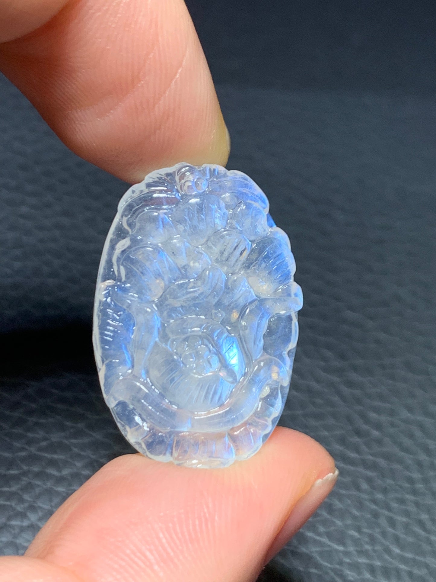 Moonstone,AAAA Blue Moonstone Pendant,June Birthstone, Lover's Stone,Moonstone Pendant,Handmade Gift,Graduation Gifts ET1172