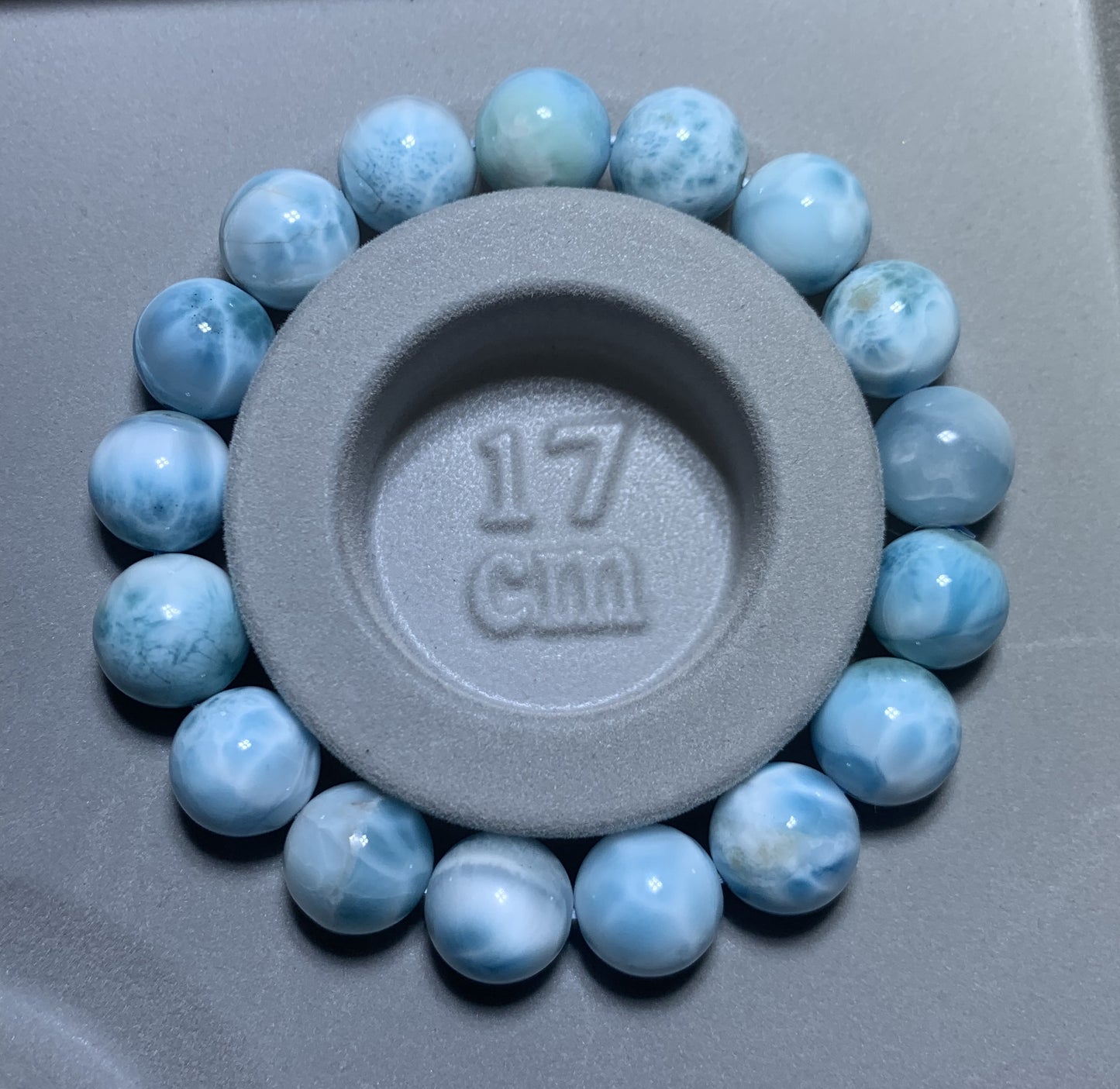 AAA Natural Authentic Dominican Larimar Bracelet,Larimar,Crystal Bracelet,Gems Bracelet ET894(02)