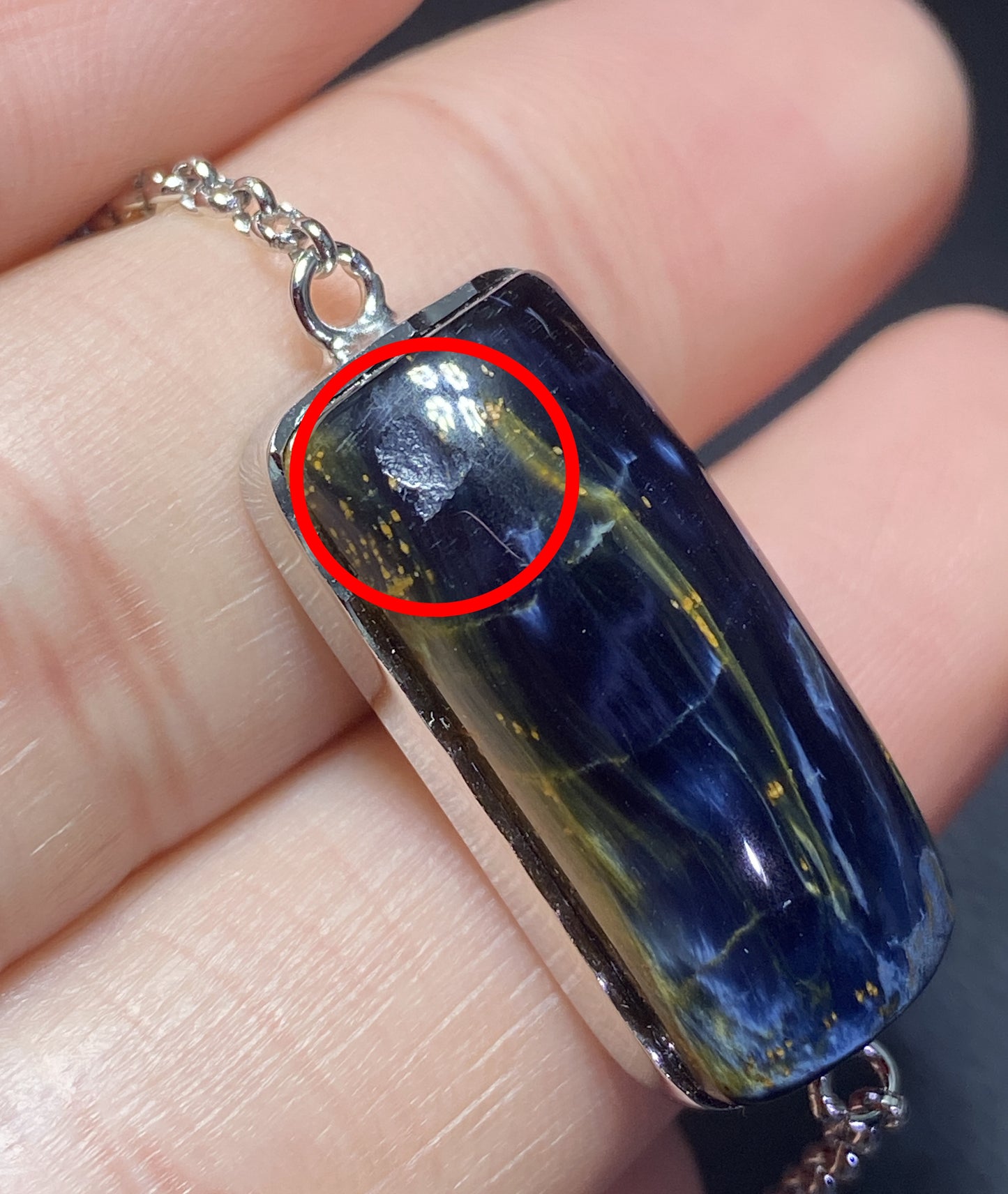 AAAA Natural Namibian Pietersite Bracelet,S925 Bracelet,Colorful Full Fire Pietersite Bracelet, Collection Quality ET1090