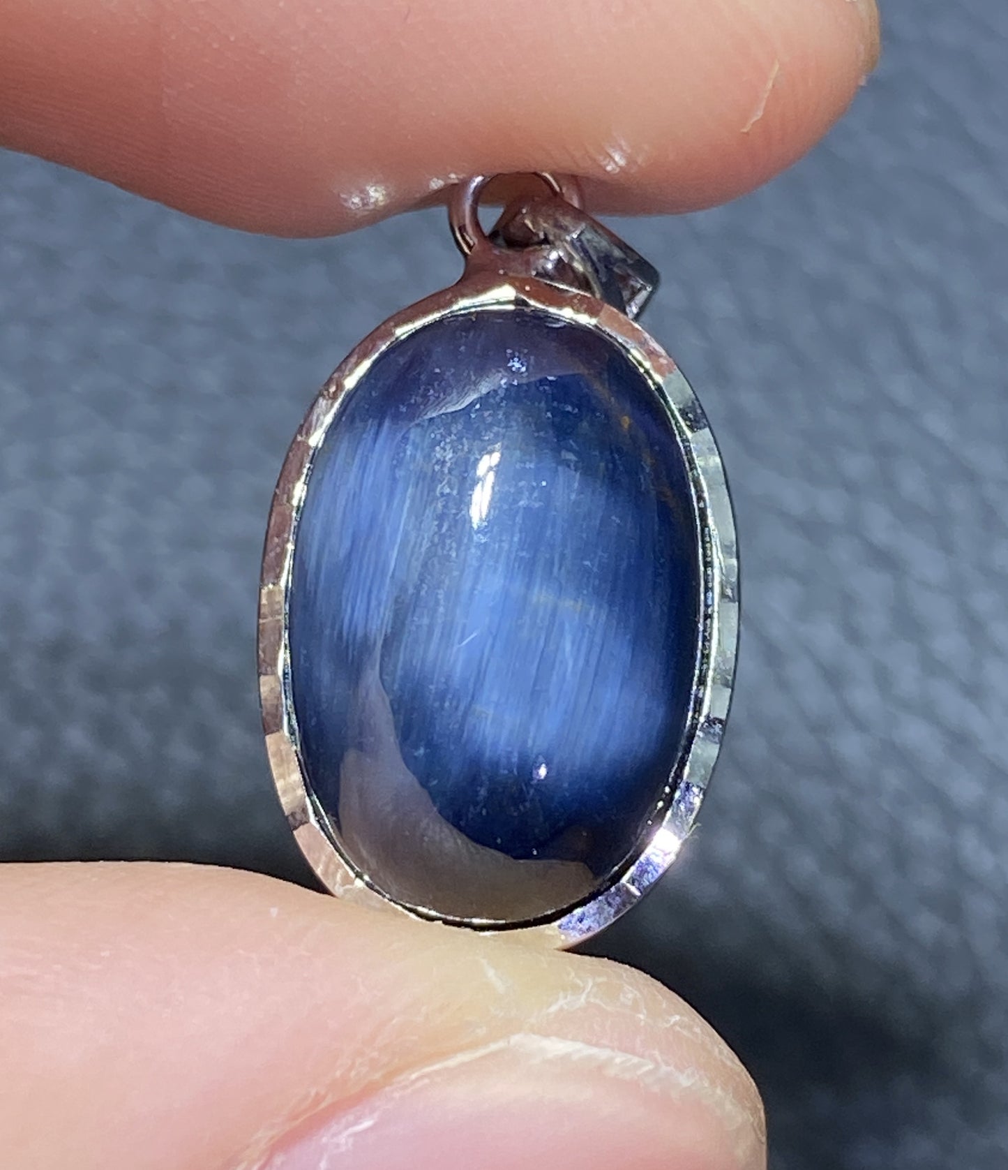 AAAA Natural Namibian Pietersite 925 Silver Pendant, Colored Full Fire Pietersite Pendant, Pietersite Gemstone ET511