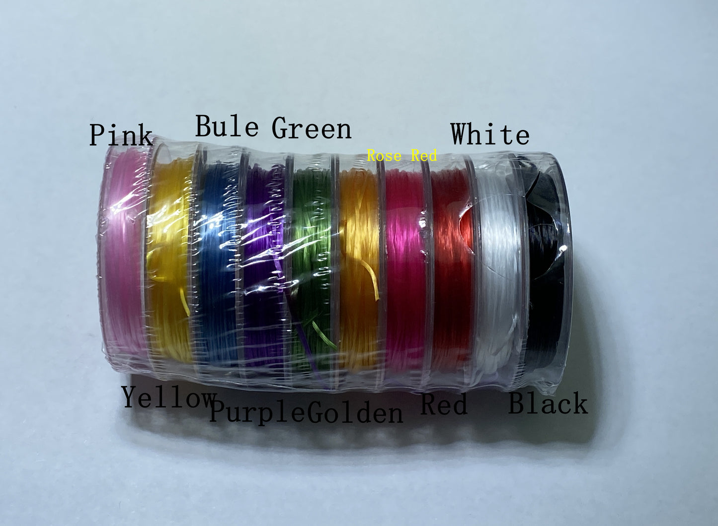 1mm Elastic Stretch Crystal Wire, 10m/Roll Of Multi-Color Rope For Bracelet Making, Beading Wire, DIY Bracelet Making Tool EA011