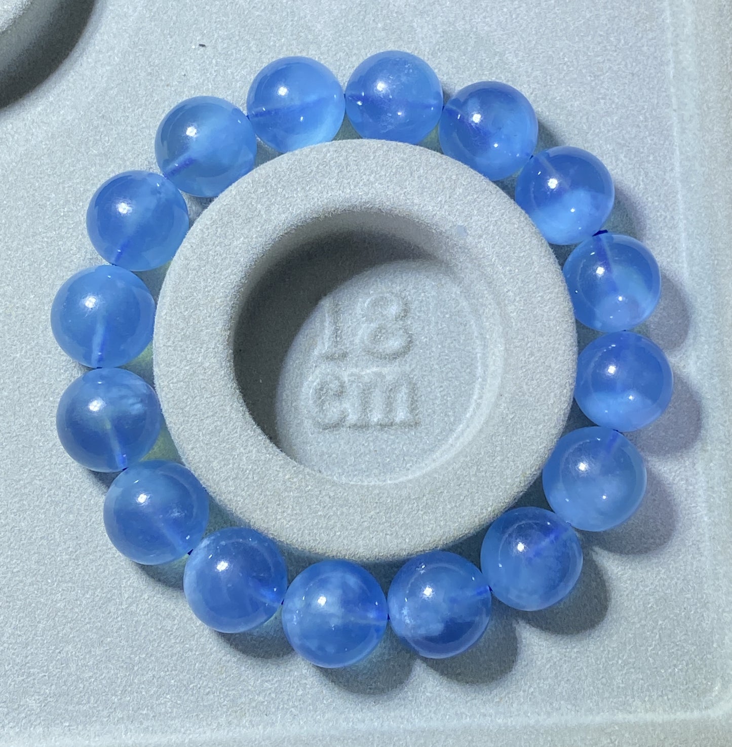 AAAA Natural Authentic Aquamarine Bracelet,March Birthstone,Crystal Bracelet,Handmade Jewelry,Gems Bracelet,Personalized Jewelry,14mm Bracelet ET547