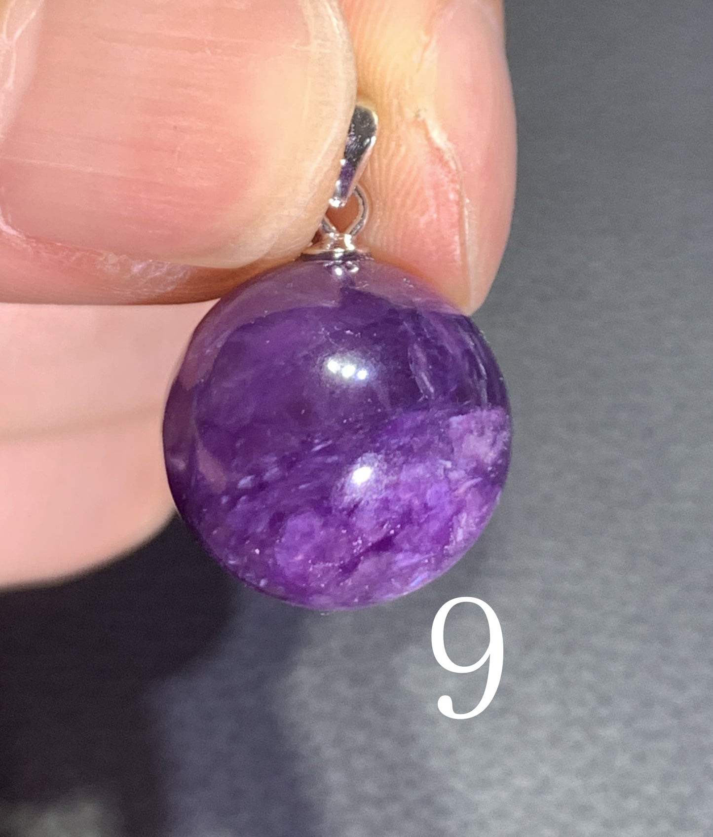 Charoite,AAAA Natural Russian Charoite Pendant,Charoite Pendant,S925 Pendant,Handmade Gift,Graduation Gifts ET007