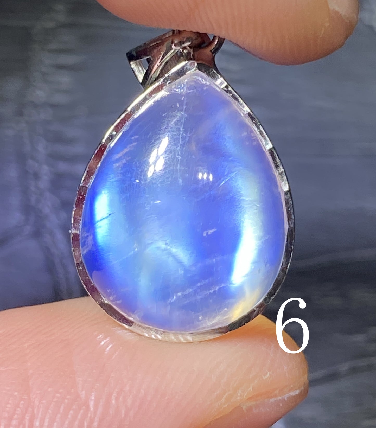 Moonstone,AAAA Blue Moonstone Pendant,June Birthstone, Lover's Stone,Moonstone Pendant,Handmade Gift,Graduation Gifts ET839