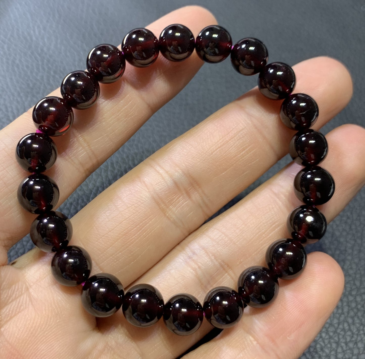 Granatum,Garnet Bracelet,AAAA Natural Authentic Brazil Garnet Bracelet,Gift For Her,Healing Stone Jewelry,Garnet Jewelry ET1222