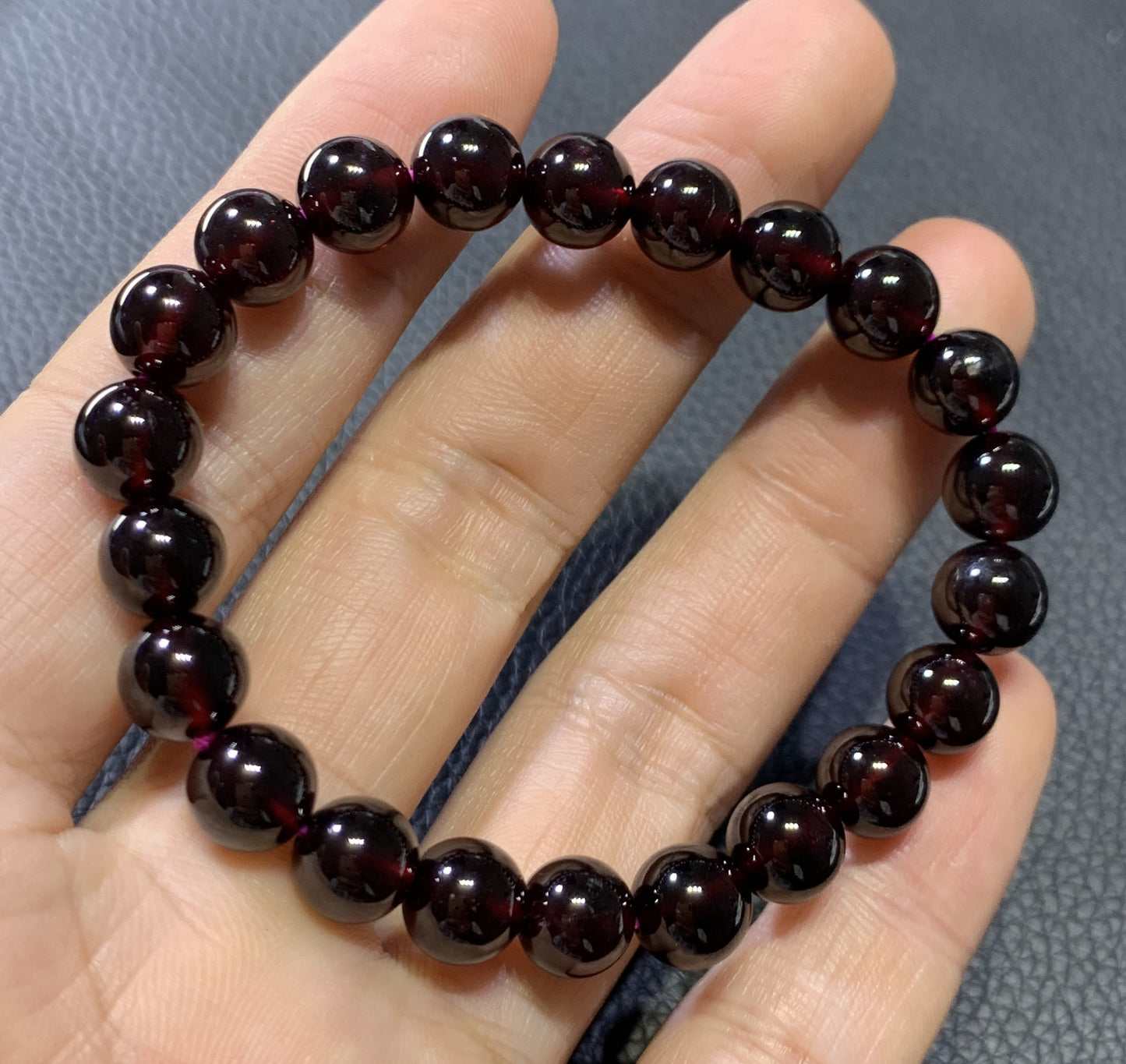 Granatum,Garnet Bracelet,AAAA Natural Authentic Brazil Garnet Bracelet,Gift For Her,Healing Stone Jewelry,Garnet Jewelry ET1222