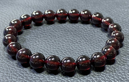 Granatum,Garnet Bracelet,AAAA Natural Authentic Brazil Garnet Bracelet,Gift For Her,Healing Stone Jewelry,Garnet Jewelry ET1222