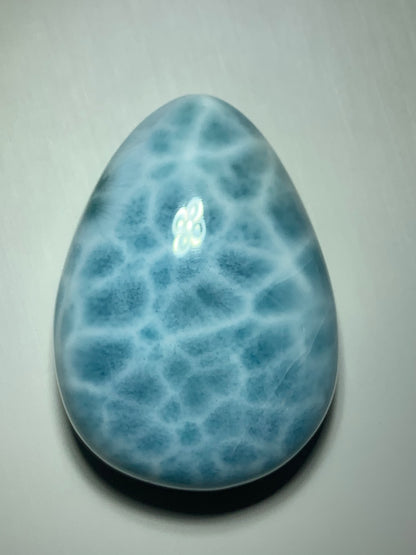 AAA++ Natural Authentic Dominican Larimar Pendant,Larimar Necklace,Crystal Pendant,Gems Pendant ET178