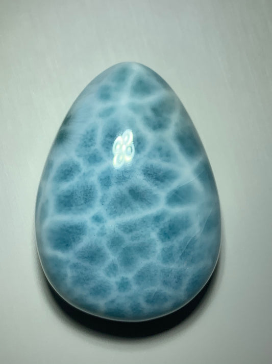 AAA++ Natural Authentic Dominican Larimar Pendant,Larimar Necklace,Crystal Pendant,Gems Pendant ET178