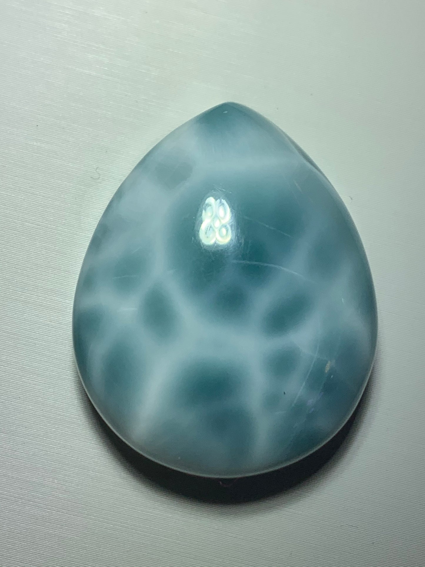 AAAA Natural Authentic Dominican Larimar Pendant,Larimar Necklace,Crystal Pendant,Gems Pendant ET180