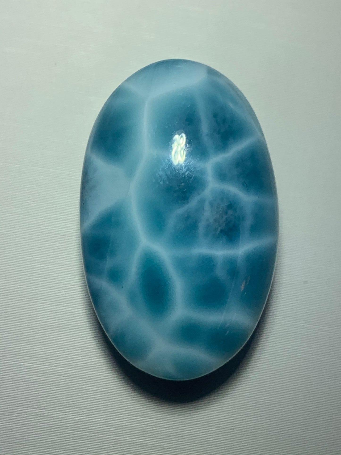 AAAA+ Natural Authentic Dominican Larimar Pendant, 925 Silver Pendant, Tortoise Pendant,Larimar Jewelry,Larimar Stone ET192