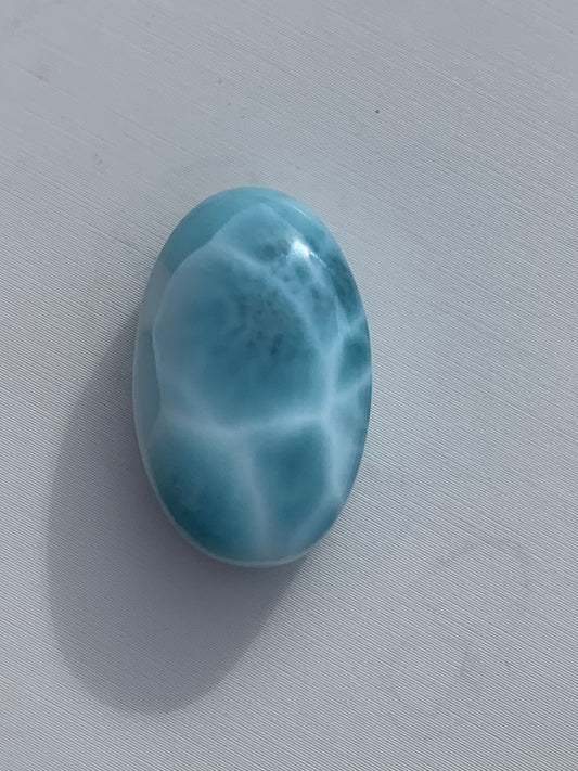 AAAA Natural Authentic Dominican Larimar Pendant,Larimar Necklace,Crystal Pendant,Gems Pendant ET266