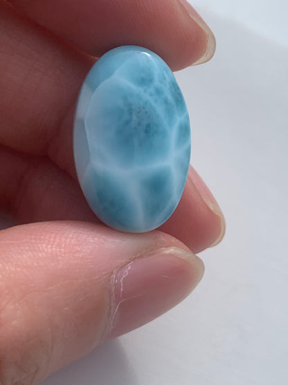 AAAA Natural Authentic Dominican Larimar Pendant,Larimar Necklace,Crystal Pendant,Gems Pendant ET266