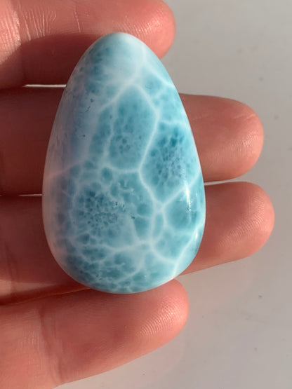 AAA+ Natural Authentic Dominican Larimar Pendant,Larimar Necklace,Crystal Pendant,Gems Pendant ET272