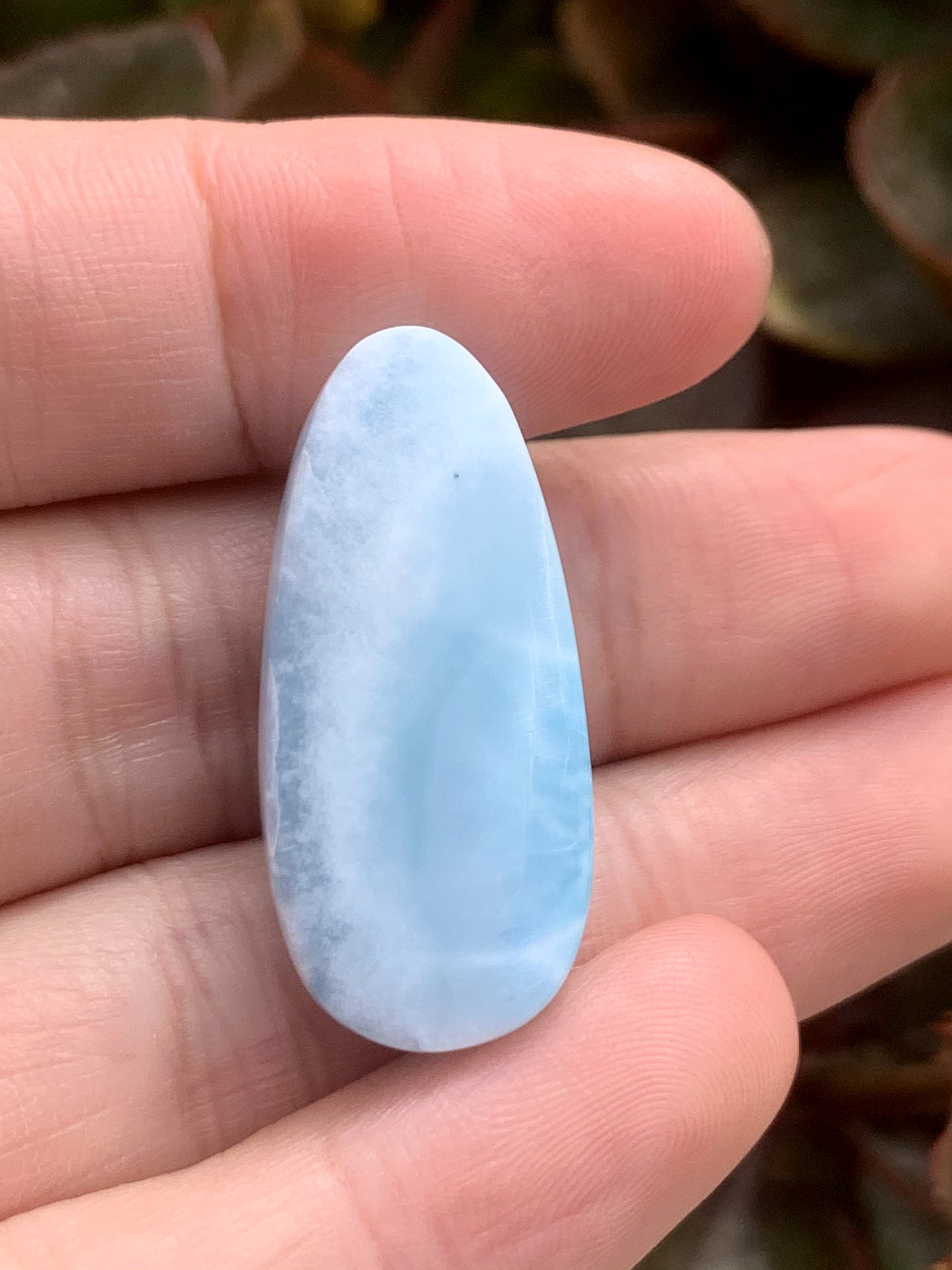 AAA+ Natural Authentic Dominican Larimar Pendant,Gems Jewelry,Gems Pendant,Crystal Pendant,ET314