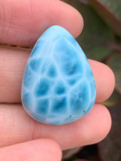 AAAA Natural Authentic Dominican Larimar Pendant,Gems Jewelry,Gems Pendant,Crystal Pendant,ET319