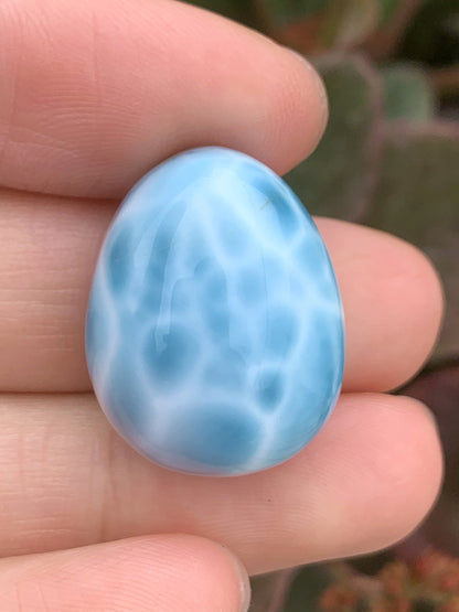 AAA+ Natural Authentic Dominican Larimar Pendant,Gems Jewelry,Gems Pendant,Crystal Pendant,ET320