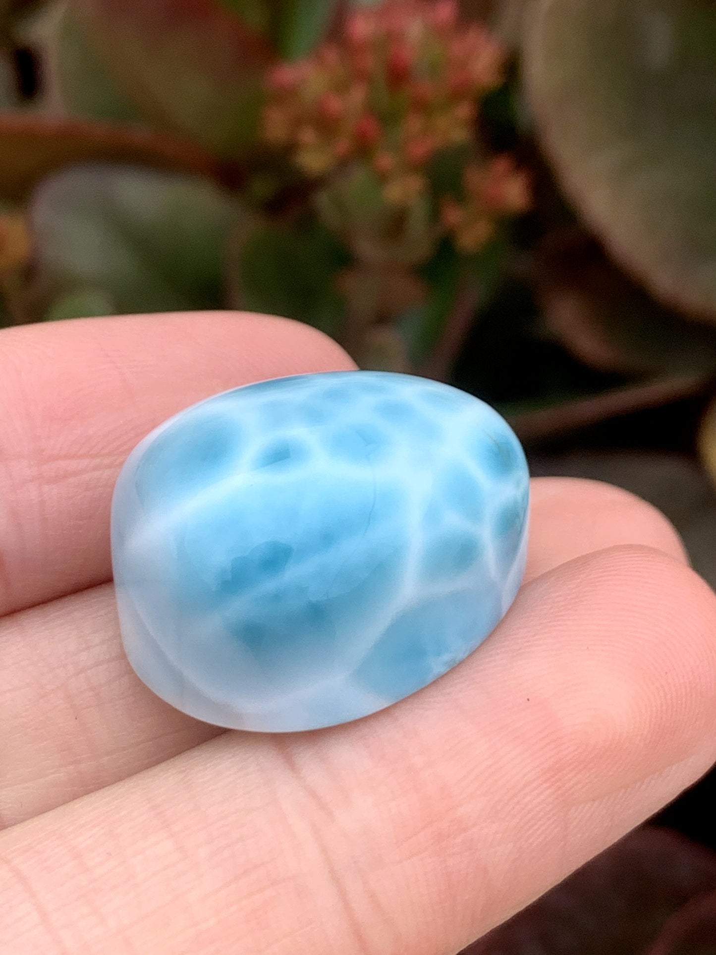 AAA+ Natural Authentic Dominican Larimar Pendant,Gems Jewelry,Gems Pendant,Crystal Pendant,ET320