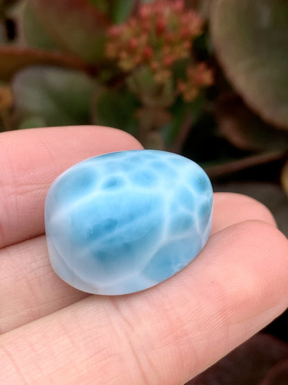 AAA+ Natural Authentic Dominican Larimar Pendant,Gems Jewelry,Gems Pendant,Crystal Pendant,ET320