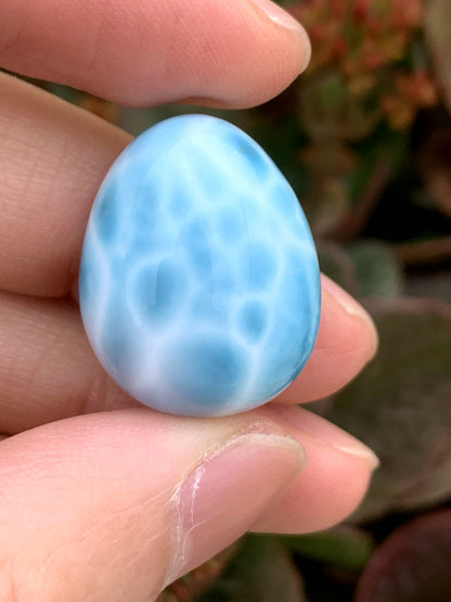 AAA+ Natural Authentic Dominican Larimar Pendant,Gems Jewelry,Gems Pendant,Crystal Pendant,ET320