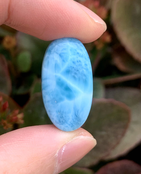 AAAA Natural Authentic Dominican Larimar Pendant,Gems Jewelry,Gems Pendant,Crystal Pendant,ET321