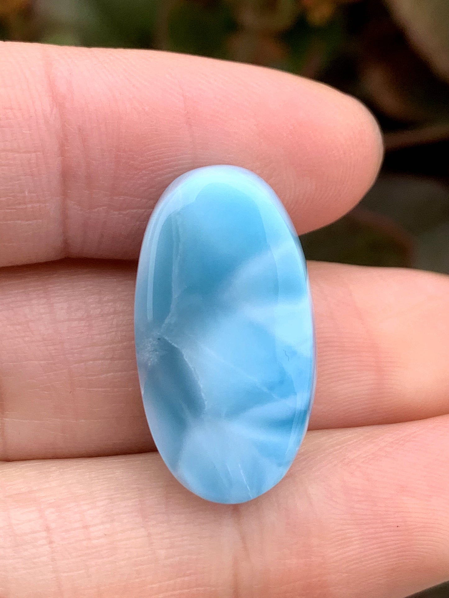 AAAA Natural Authentic Dominican Larimar Pendant,Gems Jewelry,Gems Pendant,Crystal Pendant,ET321
