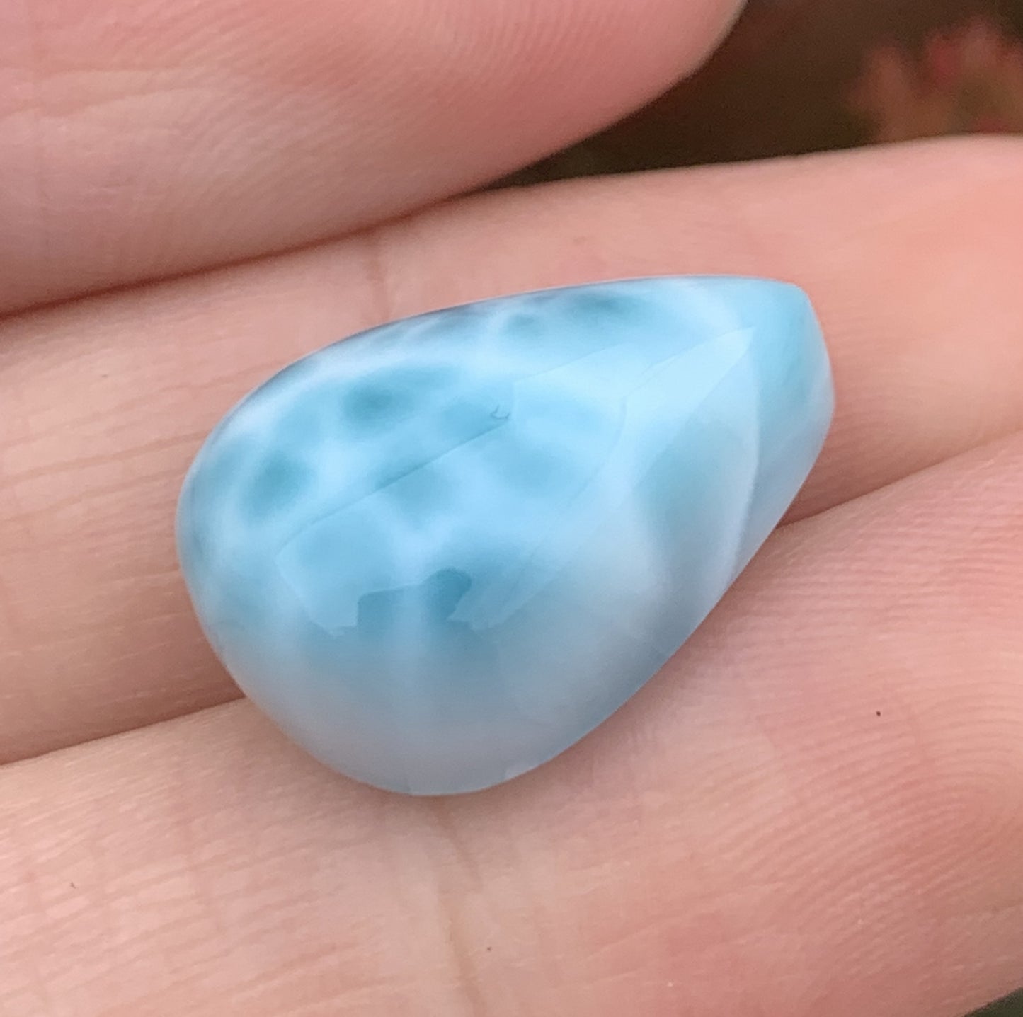 AAA+ Natural Authentic Dominican Larimar Pendant,Gems Jewelry,Gems Pendant,Crystal Pendant,ET323