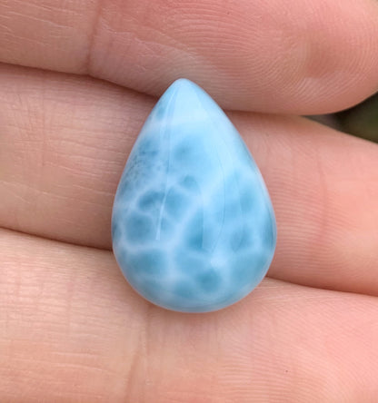 AAA+ Natural Authentic Dominican Larimar Pendant,Gems Jewelry,Gems Pendant,Crystal Pendant,ET323