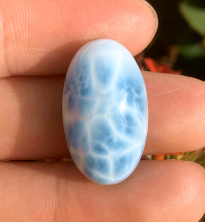 AAAA Natural Authentic Dominican Larimar Pendant,Gems Jewelry,Gems Pendant,Crystal Pendant,ET370