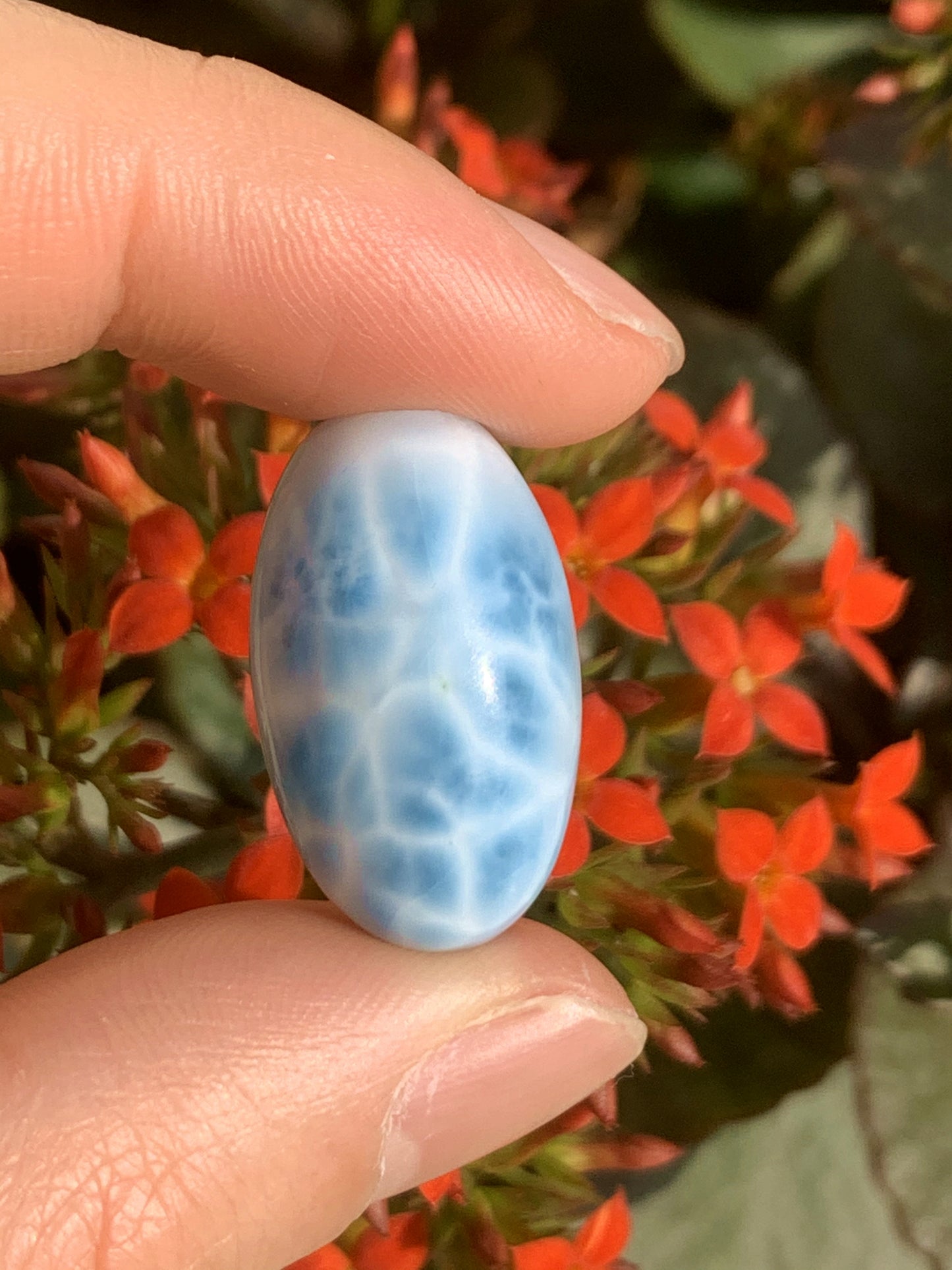 AAAA Natural Authentic Dominican Larimar Pendant,Gems Jewelry,Gems Pendant,Crystal Pendant,ET370