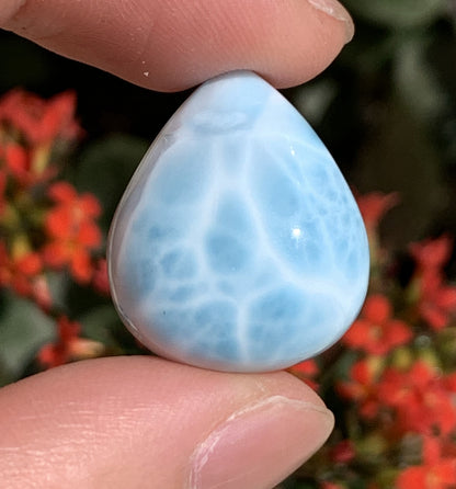 AAA+ Natural Authentic Dominican Larimar Pendant,Gems Jewelry,Gems Pendant,Crystal Pendant,ET383