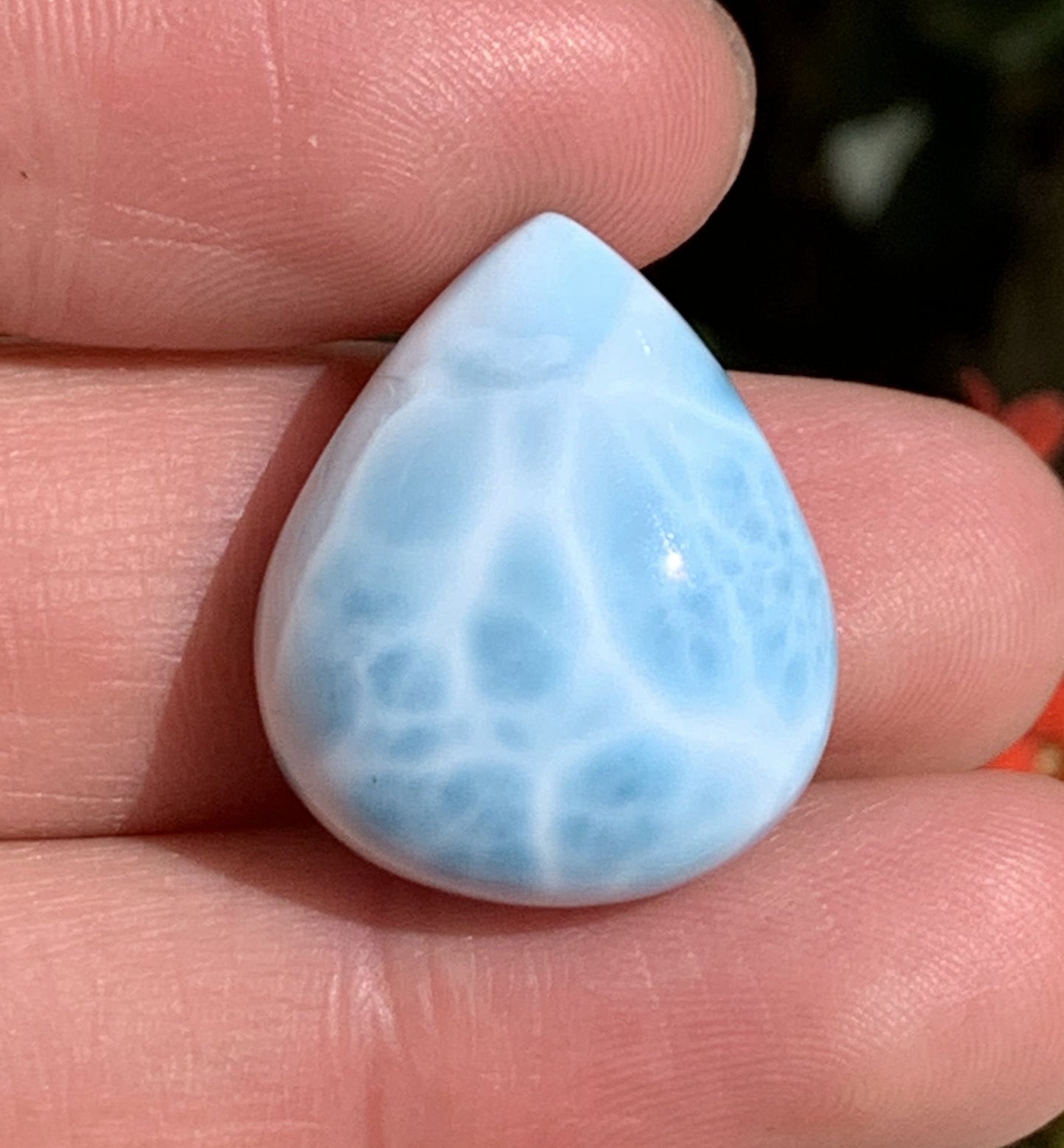 AAA+ Natural Authentic Dominican Larimar Pendant,Gems Jewelry,Gems Pendant,Crystal Pendant,ET383