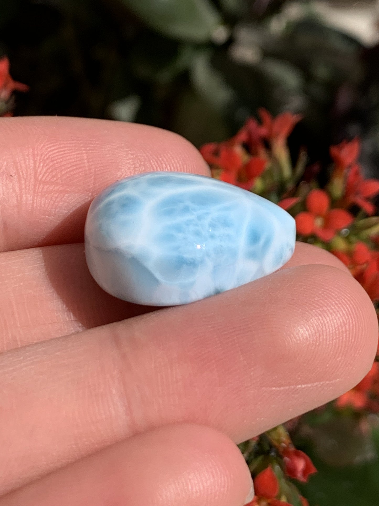 AAA+ Natural Authentic Dominican Larimar Pendant,Gems Jewelry,Gems Pendant,Crystal Pendant,ET383