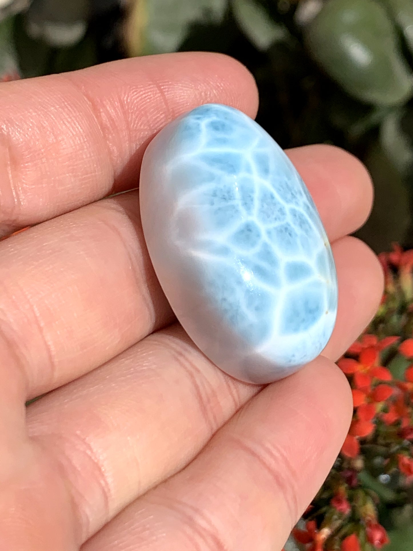 AAA+ Natural Authentic Dominican Larimar Pendant,Gems Jewelry,Gems Pendant,Crystal Pendant,ET384