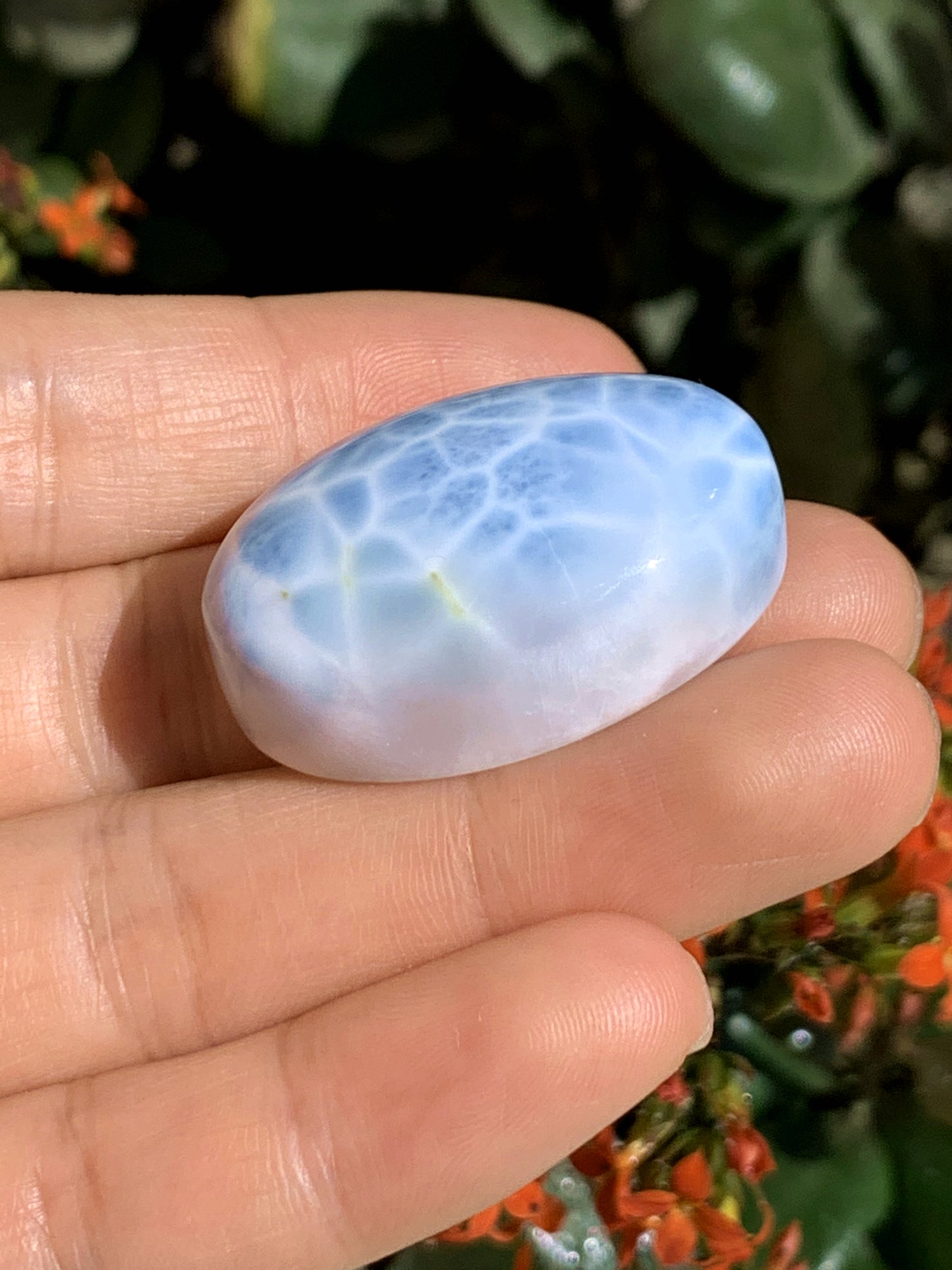 AAA+ Natural Authentic Dominican Larimar Pendant,Gems Jewelry,Gems Pendant,Crystal Pendant,ET384