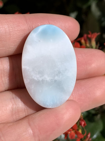 AAA+ Natural Authentic Dominican Larimar Pendant,Gems Jewelry,Gems Pendant,Crystal Pendant,ET384