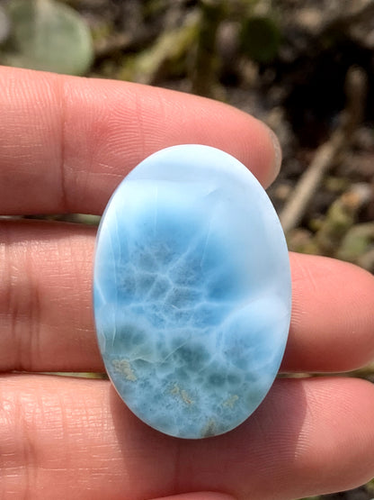 AAAA Natural Authentic Dominican Larimar Pendant,Gems Jewelry,Gems Pendant,Crystal Pendant,ET389