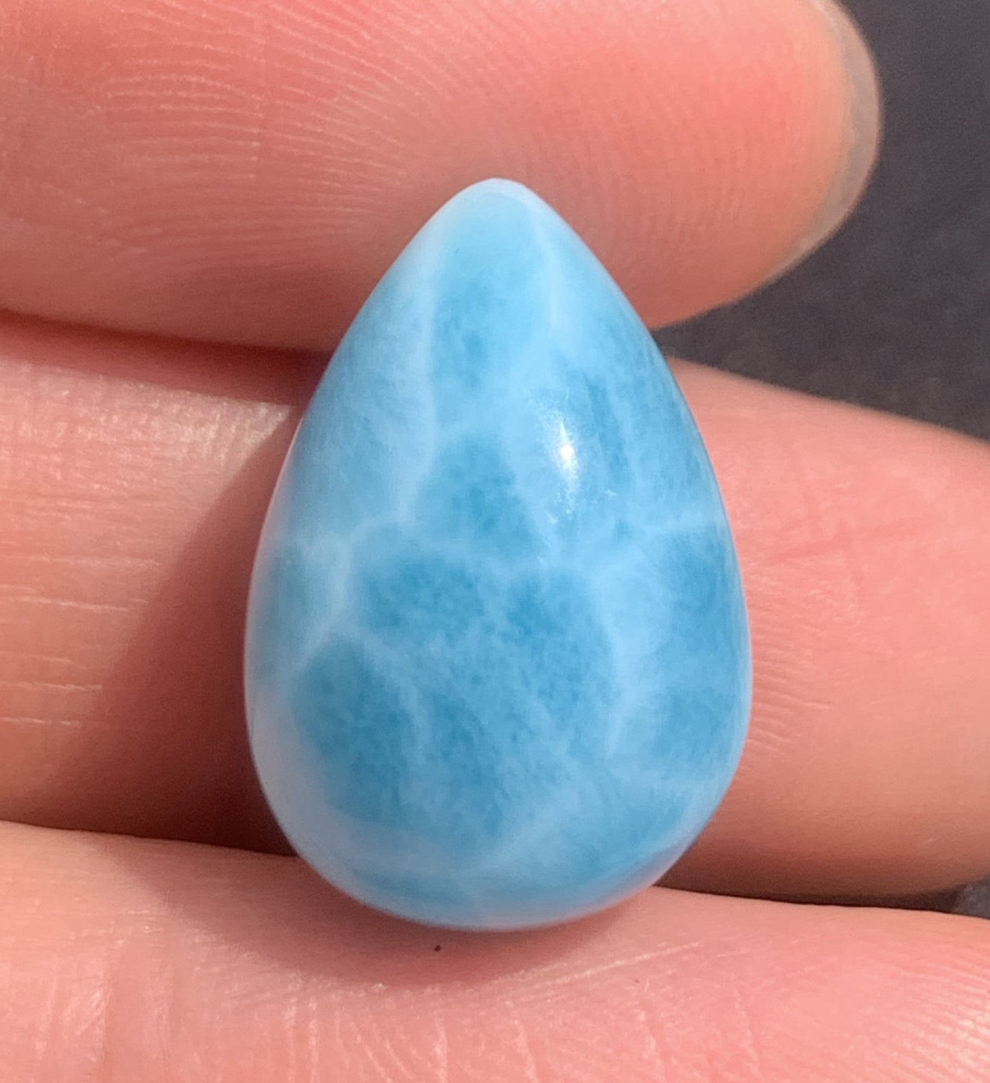 AAAA+ Natural Authentic Dominican Larimar Pendant,Gems Jewelry,Gems Pendant,Crystal Pendant,ET391