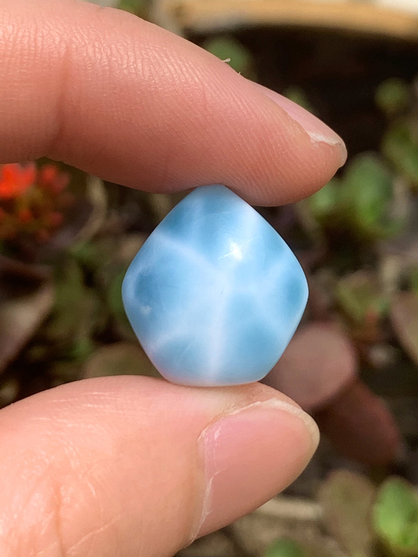 AAAA Natural Authentic Dominican Larimar Pendant,Gems Jewelry,Gems Pendant,Crystal Pendant,ET405