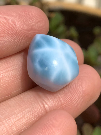 AAAA Natural Authentic Dominican Larimar Pendant,Gems Jewelry,Gems Pendant,Crystal Pendant,ET405