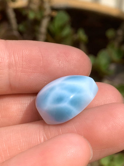 AAAA Natural Authentic Dominican Larimar Pendant,Gems Jewelry,Gems Pendant,Crystal Pendant,ET405