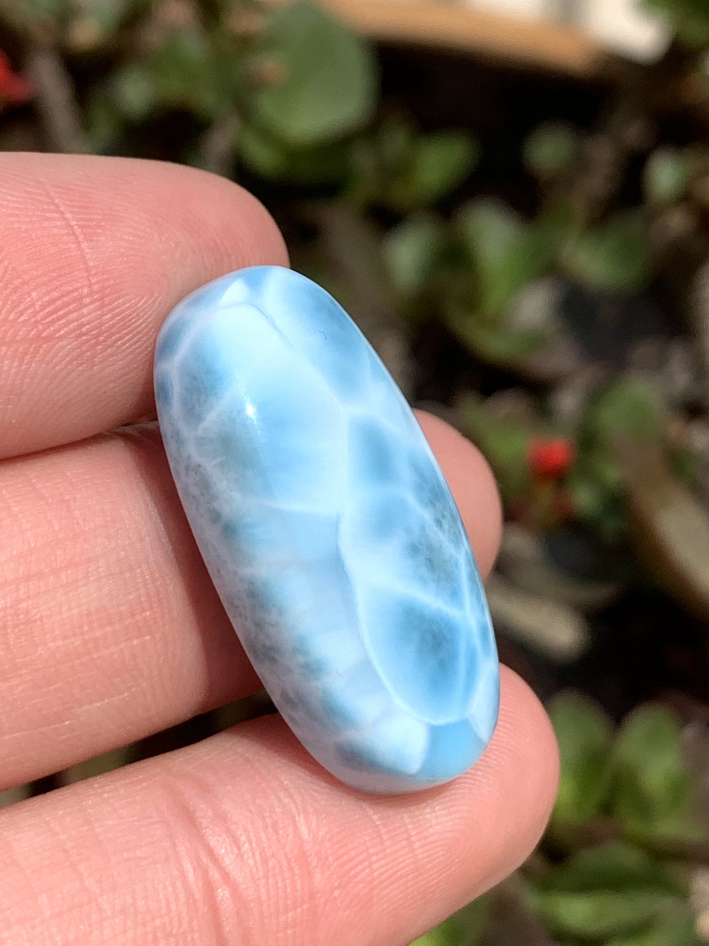 AAAA Natural Authentic Dominican Larimar Pendant,Gems Jewelry,Gems Pendant,Crystal Pendant,ET412