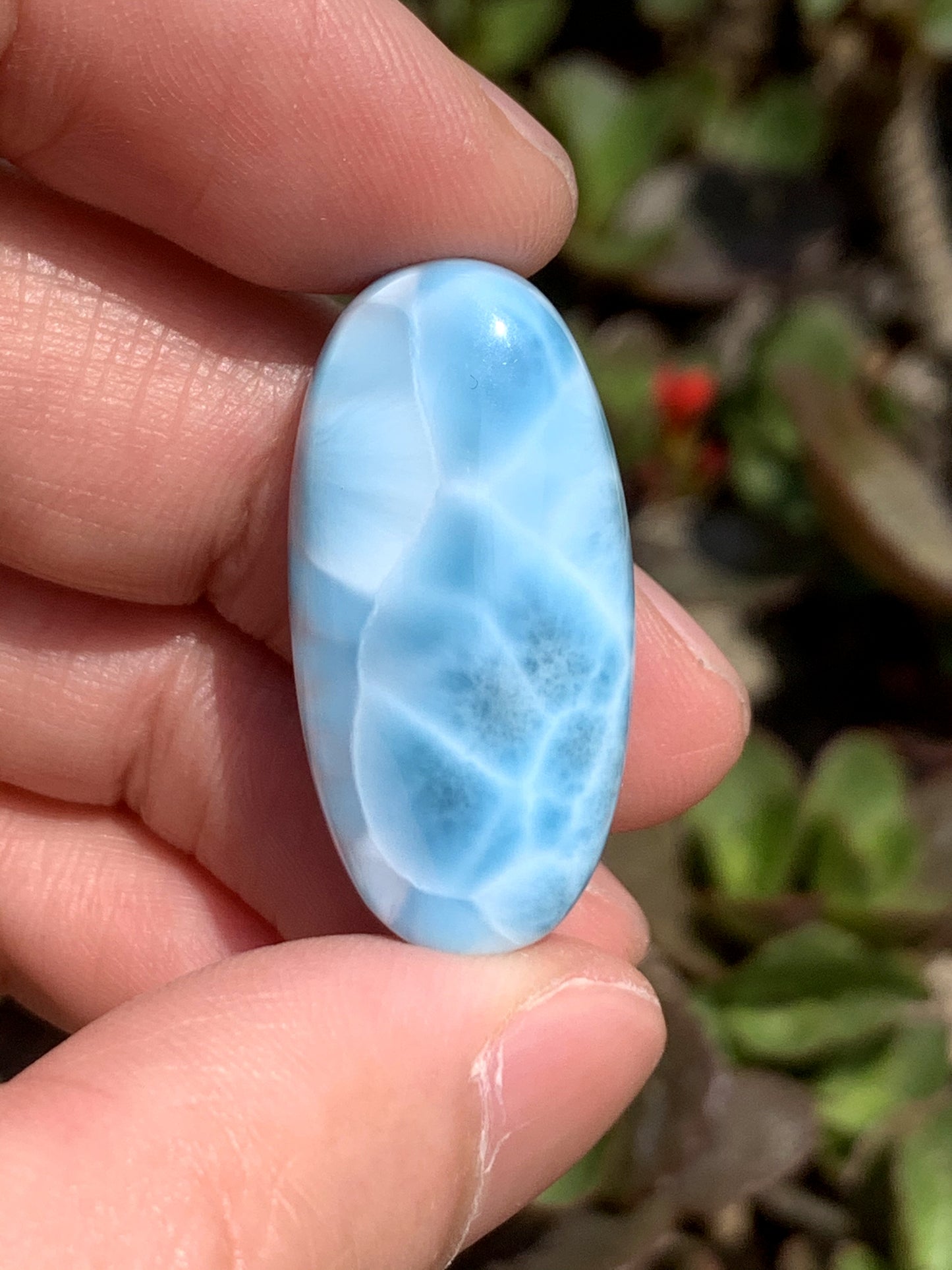 AAAA Natural Authentic Dominican Larimar Pendant,Gems Jewelry,Gems Pendant,Crystal Pendant,ET412