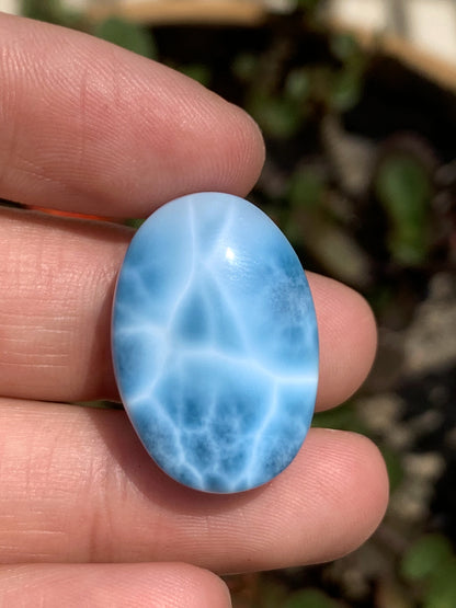 AAAA+ Natural Authentic Dominican Larimar Pendant,Gems Jewelry,Gems Pendant,Crystal Pendant,ET414