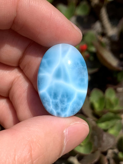 AAAA+ Natural Authentic Dominican Larimar Pendant,Gems Jewelry,Gems Pendant,Crystal Pendant,ET414