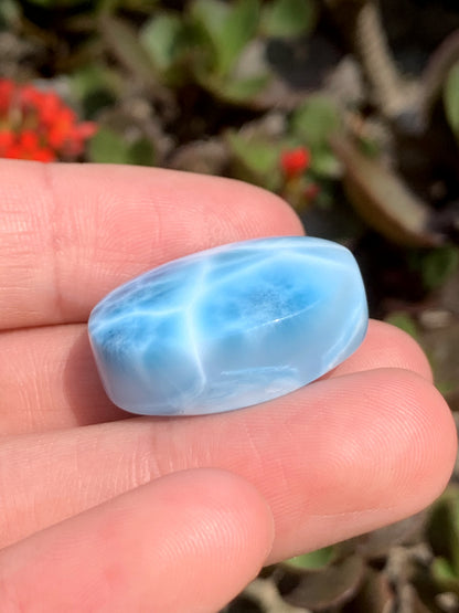 AAAA+ Natural Authentic Dominican Larimar Pendant,Gems Jewelry,Gems Pendant,Crystal Pendant,ET414