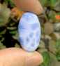 AAA Natural Authentic Dominican Larimar Pendant,Gems Jewelry,Gems Pendant,Crystal Pendant,ET417