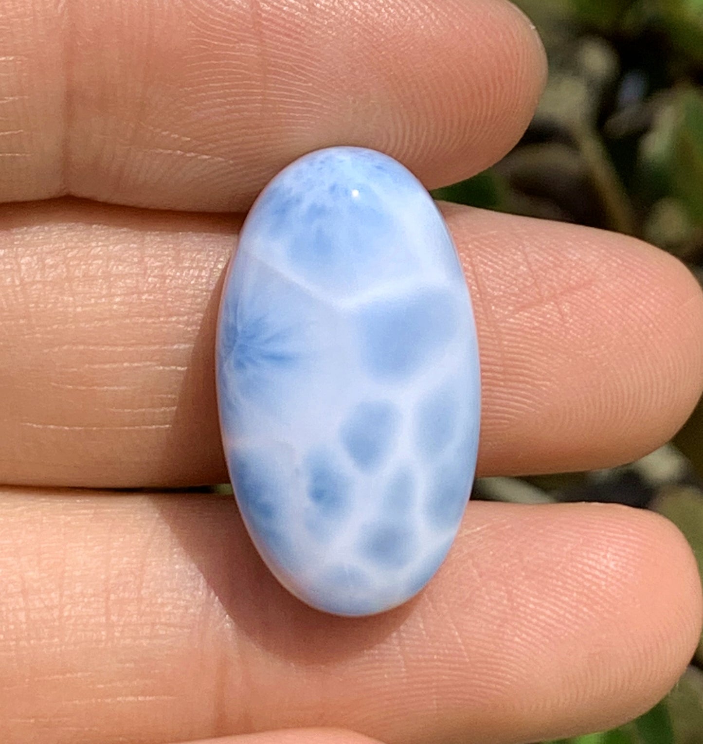 AAA Natural Authentic Dominican Larimar Pendant,Gems Jewelry,Gems Pendant,Crystal Pendant,ET417