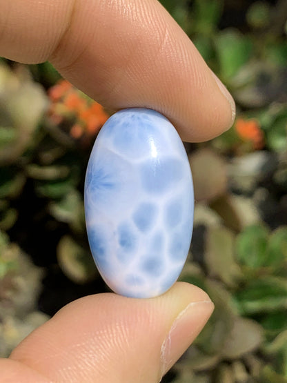 AAA Natural Authentic Dominican Larimar Pendant,Gems Jewelry,Gems Pendant,Crystal Pendant,ET417