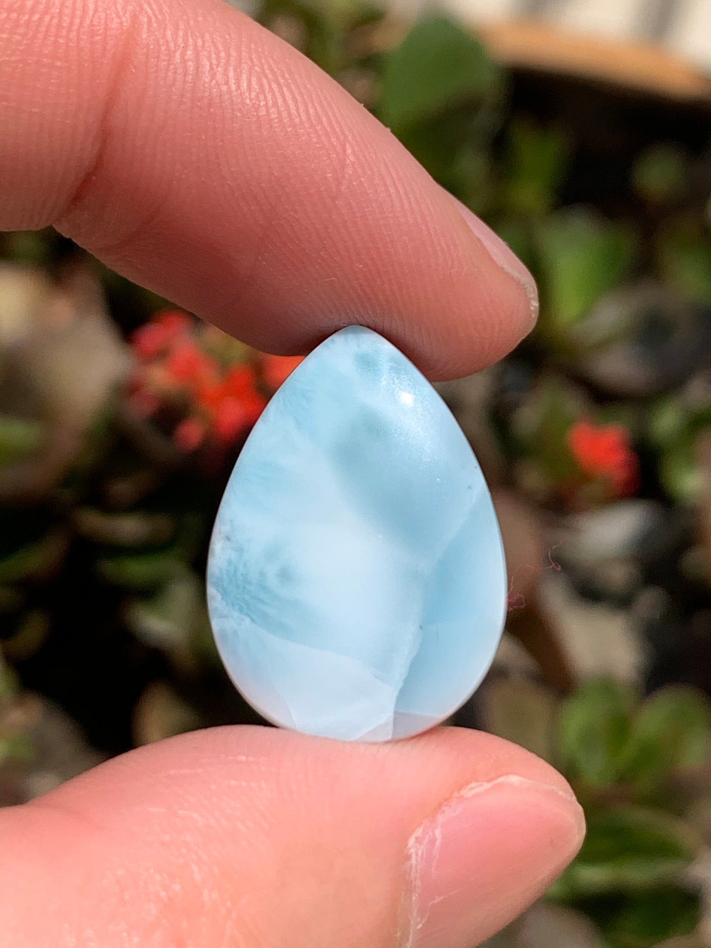 AAA Natural Authentic Dominican Larimar Pendant,Gems Jewelry,Gems Pendant,Crystal Pendant,ET418